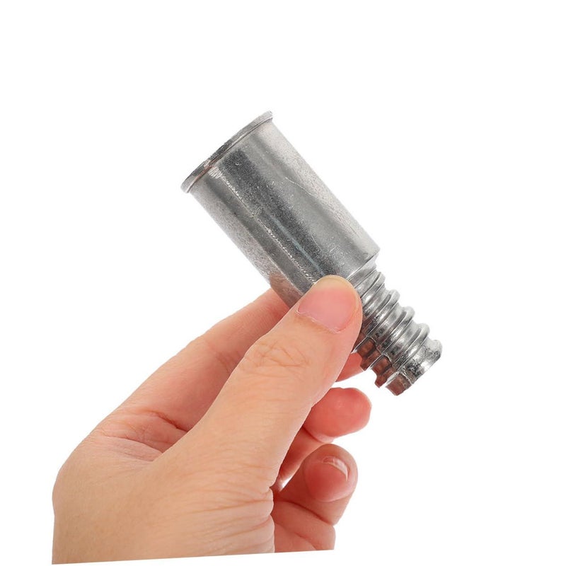 2Pcs Threaded Tip Extension Pole Replacement for Broom Handles Stable Durable White - Image 5