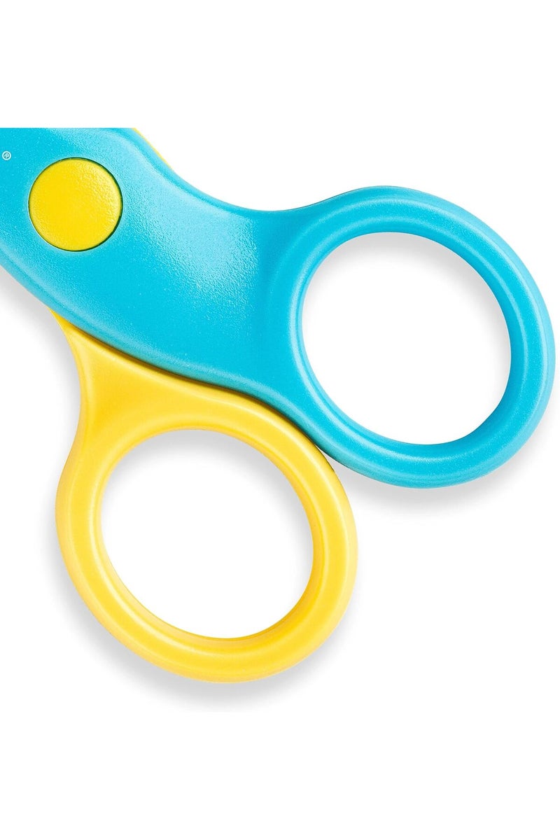 STAEDTLER 965 40 BK Noris Junior Safety Scissors - Right-Handed for Age 3+, 10 cm (Pack of 1) - Image 4