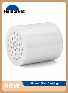 HomarKet 15 Stage Shower Filter Universal Replacement Cartridge Hard Water Purifier Removes Chlorine, Heavy Metals, Iron, Other Sediments, Water Softener with High Output, Skin and Hair Healthy  - Image 1