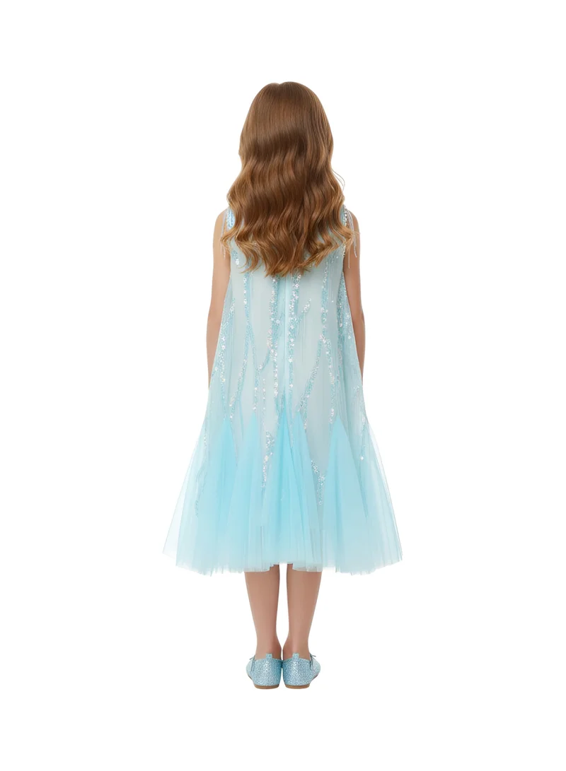 Bidani  Blue Twinkle Princess Dress for Women | Best Price UAE