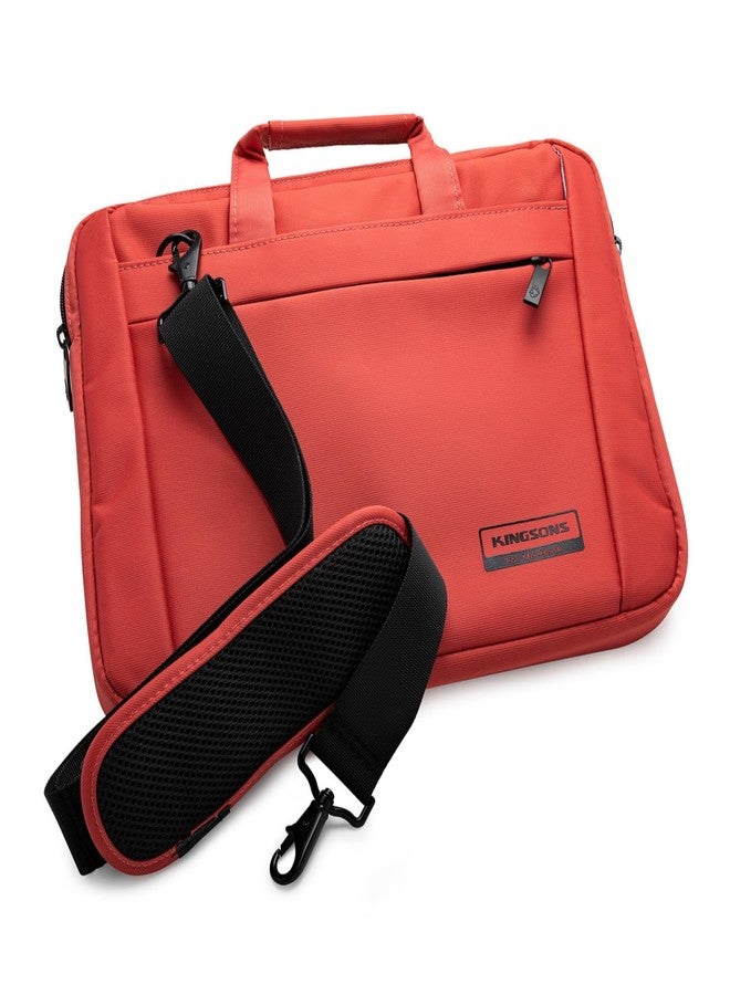 Kingsons 13.3-Inch Shoulder Laptop Bag (Red) - Image 3
