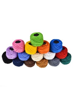 SUPVOX Embroidery Thread Multicolor Cross Stitch Threads For Crochet Hardanger16Pcs  - Image 3