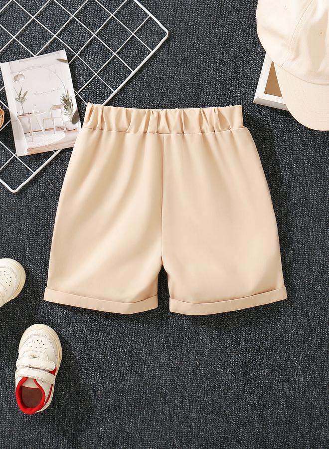 Take Two Kids Beige Regular Shorts - Image 2