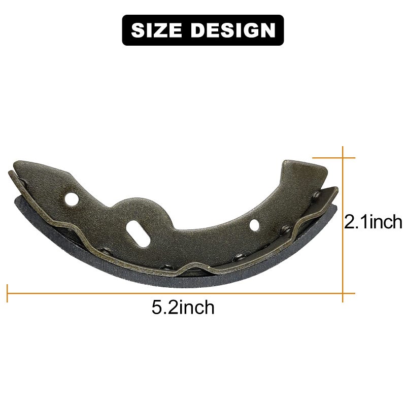 MOSNAI EZGO Brake Shoes& Spring Kit Assembly Fit E-Z-Go Medalist/TXT 1997 Up Golf Cart Brakes&Spring Hardware Set Fit Workhorse 96+, Fit For Yamaha G2-G22 94-06 27943G01 70795G01 27944-G01 - Image 2