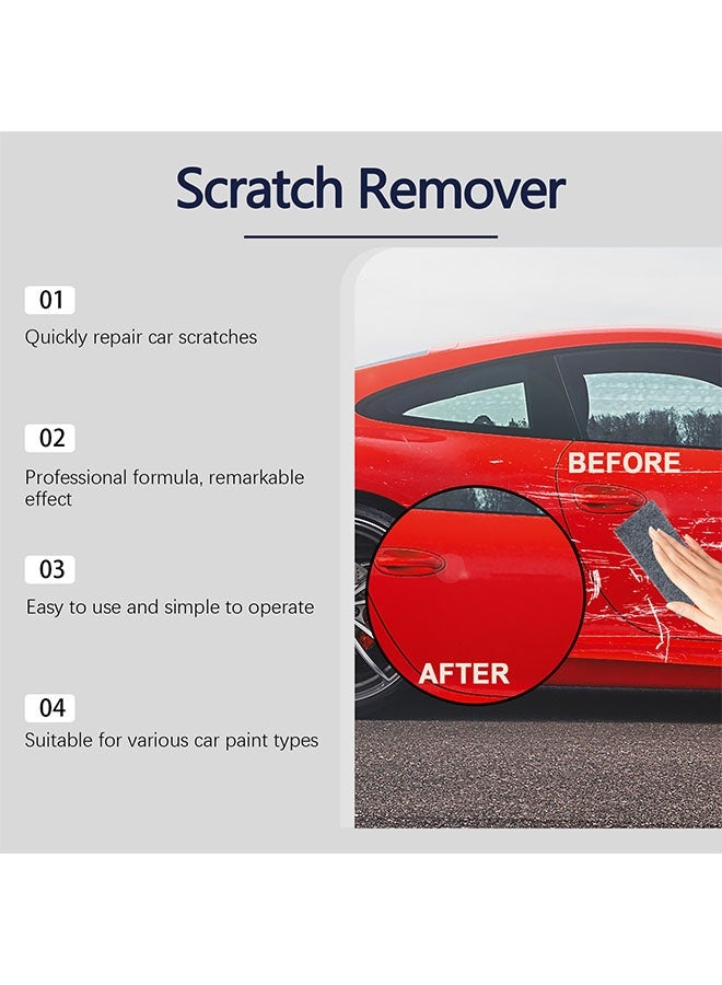 Homonth Nano Sparkle Cloth Car Polish Scratches Remover,6PCS Multi-Purpose Nano Magic Cloth Easy to Repair Small Scratched Water Spots Scratch Car Remover for All Car - Image 4