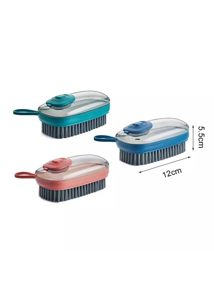 درامــــــا هوم  طقم فرشاة تنظيف وتوزيع الصابون مزودة بالحامل - Image 2