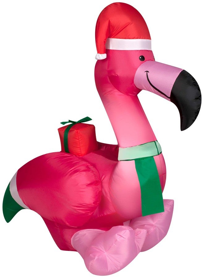 Gemmy Inflatables Holiday G08 35292 Air Blown Outdoor Flamingo Decor - Image 1