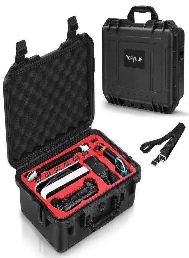 Yeeyuue Carrying Case for Nintendo Switch/OLED,IP67 Waterproof Hard Shell Travel Case with Soft Lining,Protective Storage for Console,Pro Controller & All Accessories - Image 1