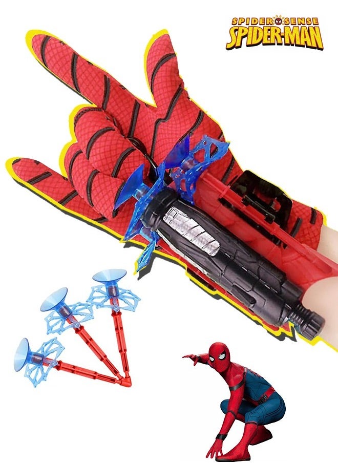 Polish'D Spider Web Shooter, Catapult Toys, Spiderman Peripherals, Wrist Firing GunSuperheroes Wrist Launcher Toy, Funny Children Educational Toys  - Image 1