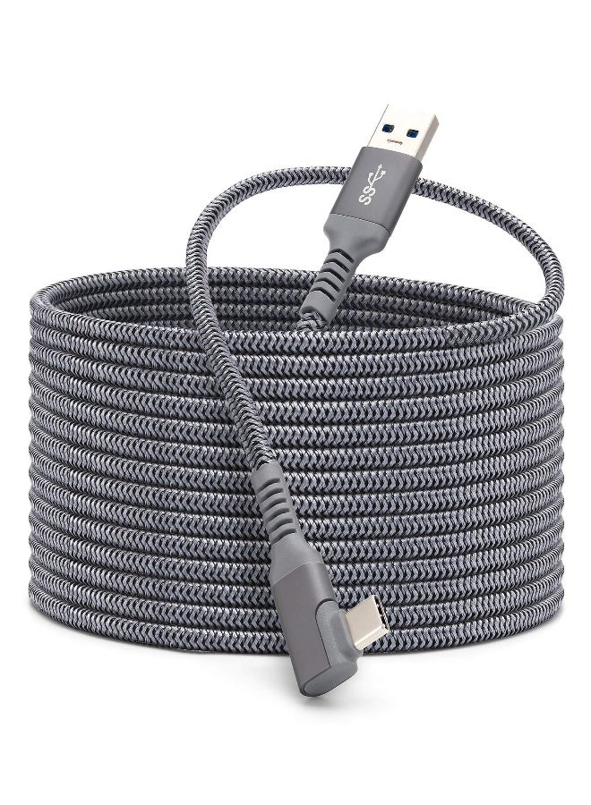 20ft Link Cable for Oculus Quest 2 - Fast Charging  Data Transfer USB C 3.2 Gen1 Cable for VR Headset and Gaming Experience - Image 1