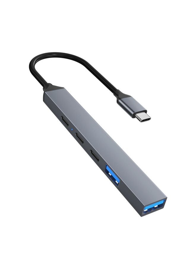 BURAQ - ADS-809 PD 100W 5 in 1 USB-C / Type-C Port Multifunctional Docking Station - Image 1