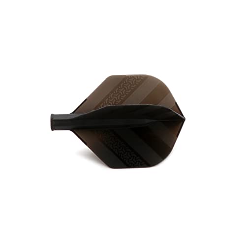 CUESOUL TERO Plus New Double Direction Telescopic and Rotating Dart Flights System-AK4P Dart Flights Black - Image 2