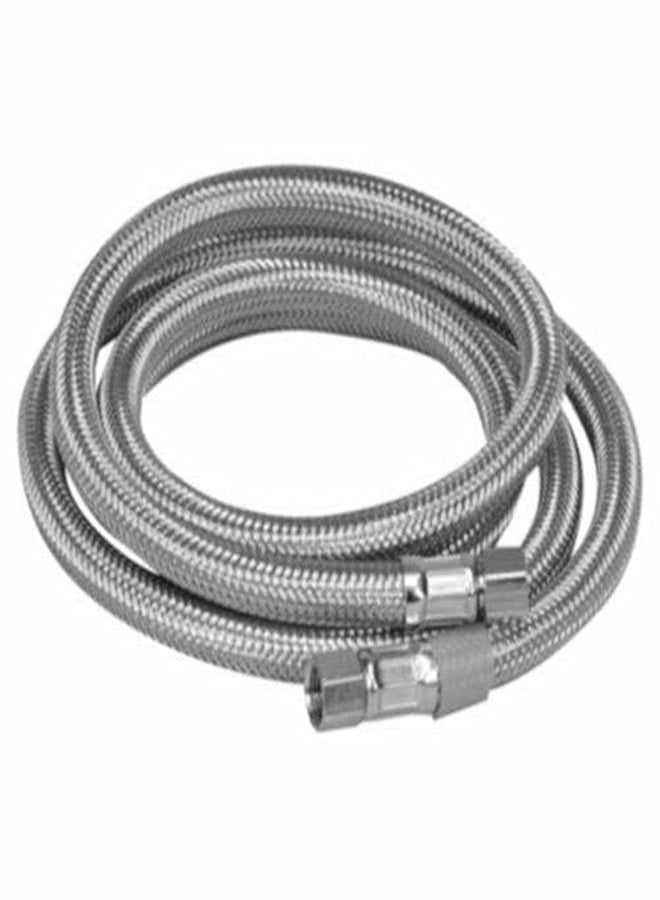 خرطوم إمداد صانعة الثلج المعزز المزدوج PROFLO PFX146205 مقاس 60 بوصة - من الفولاذ المقاوم للصدأ - Image 1