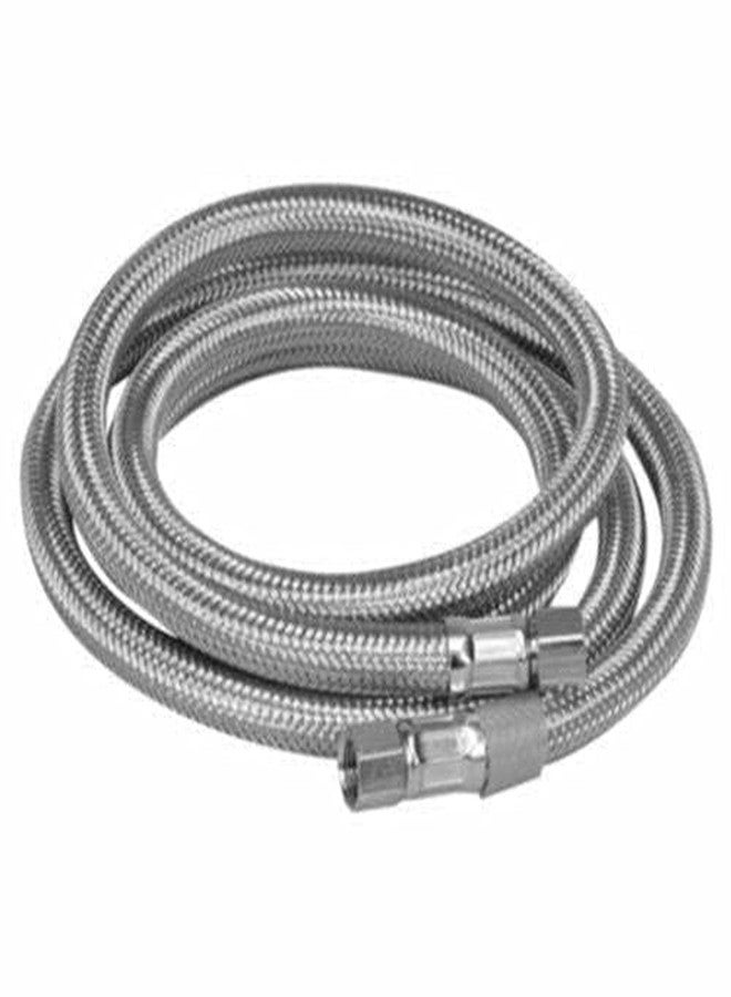 خرطوم إمداد صانعة الثلج المعزز المزدوج PROFLO PFX146205 مقاس 60 بوصة - من الفولاذ المقاوم للصدأ - Image 2
