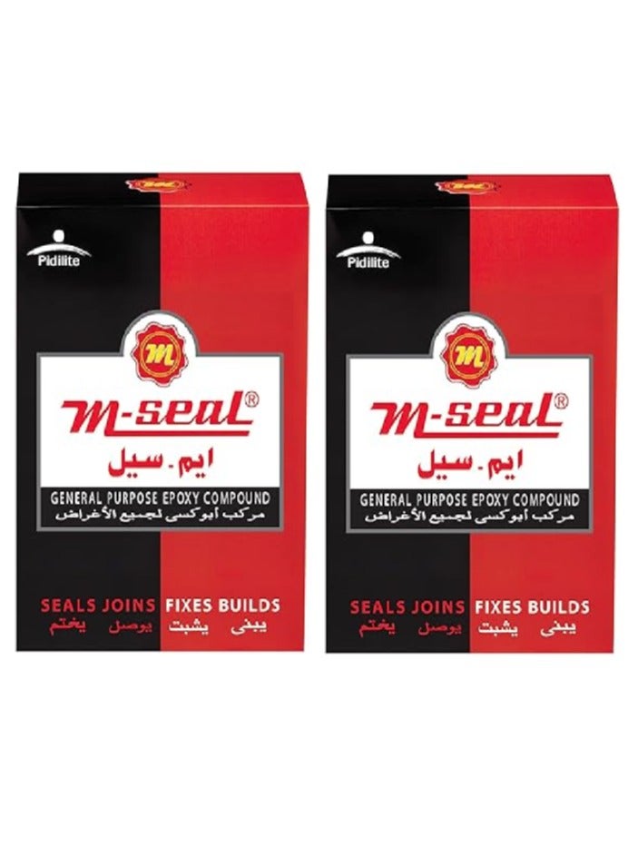 Pidilite M-Seal Regular Epoxy Compound For General Purpose 100g (Pack 2) - Image 1