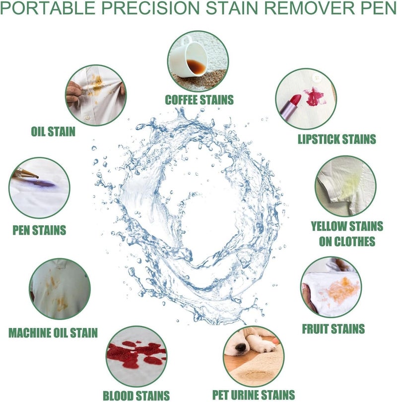 Pack of 2 Stain Remover Pen, for Clothes, Portable - Image 4