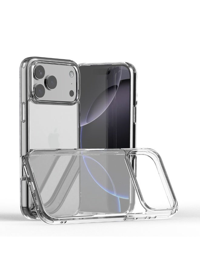 غطاء شفاف نحيف لهاتف iPhone 17 Pro – مصنوع من مادة TPU ناعمة - Image 2