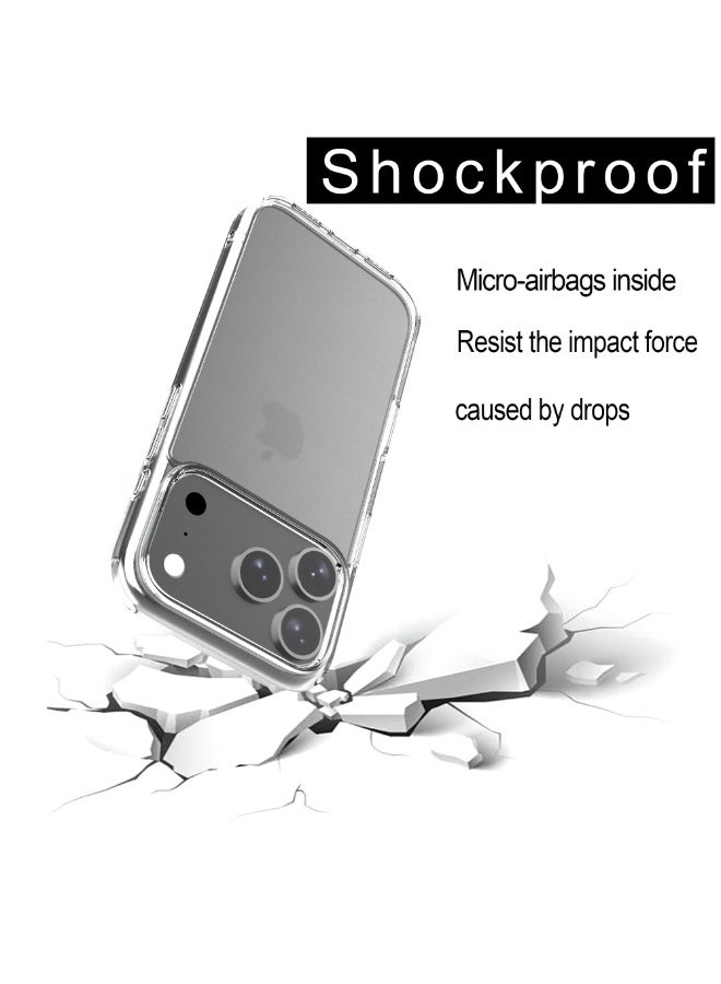 غطاء شفاف نحيف لهاتف iPhone 17 Pro – مصنوع من مادة TPU ناعمة - Image 5