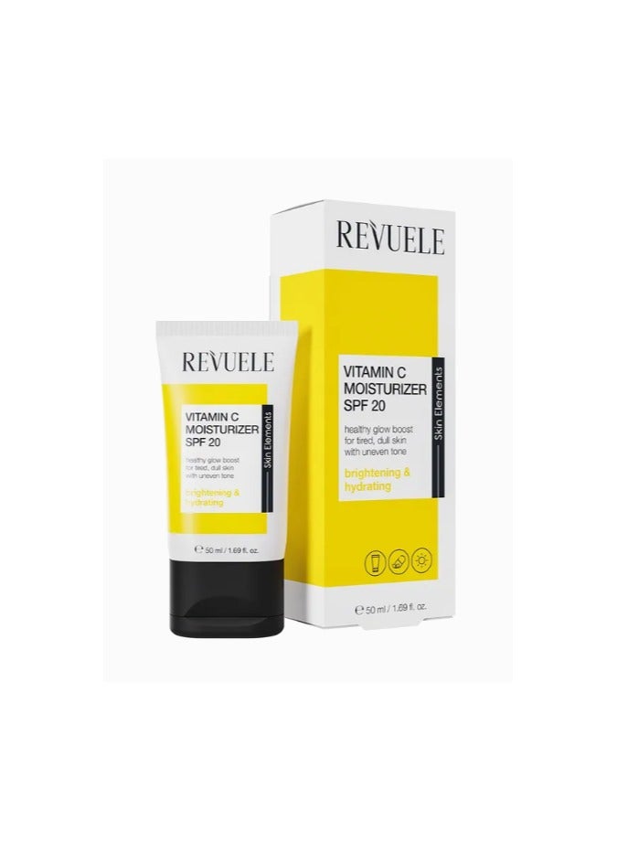 ريفولي مرطب فيتامين سي من ريفويل بعامل حماية من الشمس 20، 50 مل - Image 2