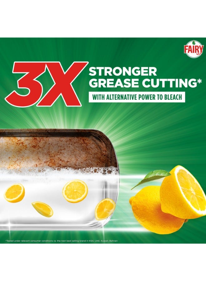 Fairy سائل غسيل الصحون بالليمون بلس مع بديل مبيض القوة - Image 2
