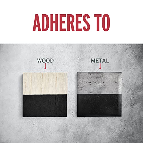 RUST-OLEUM طلاء روس-أوليوم 7779502 لإيقاف الصدأ، فرشاة، ربع، أسود لامع، 32 أونصة سائلة (عبوة من 1) - Image 5