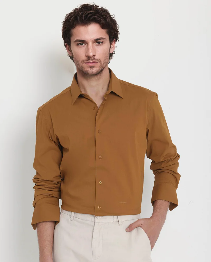 Rare Rabbit Men's Plain Formal Shirt