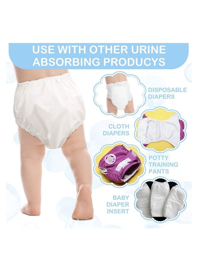DMG TECH - 12 Pairs Baby Potty Training Pants, Waterproof Plastic Pants for Toddlers Plastic Diaper Covers, Potty Training Underwear Soft, Underwear Covers for 0-3 Years Boy and Girls (Small,2T) - Image 1