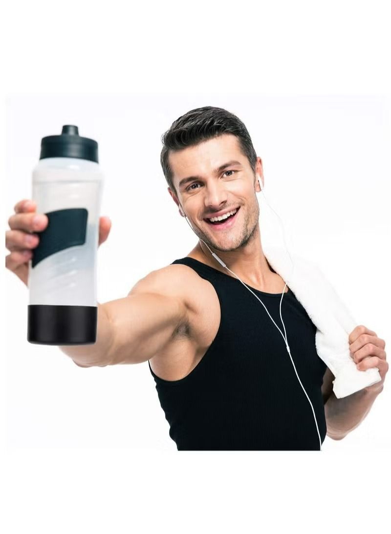 Protective Silicone Boot For Water Bottle With 5 Pieces Silicone Flex Boot For Sports Water Bottles Compatible With Hydro Flask And Takeya And MIRA And Iron Flask  - Image 3