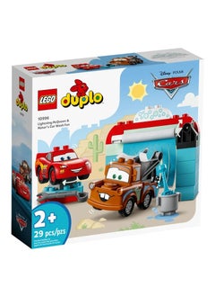 LEGO LEGO - Lightning McQueen & Mater's Car Wash Fun 29 Pieces - 10996  - Image 1