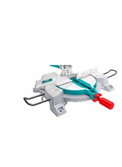 TOTAL TOTAL Mitre Saw 1800W (TS42152557) – Powerful 255mm Blade, 0-45° Left and Right Mitre Cuts, 45° Bevel Cuts, with Dust Bag and Extension Bars for Precision Wood Cutting  - Image 3