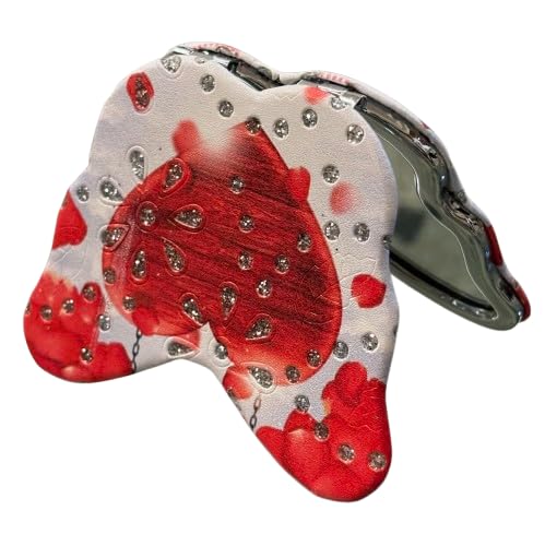 Butterfly Shape Designer Pocket Compact Mirror for Daily use and Purses  - Image 1