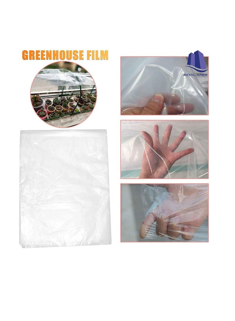 Painters Polythene Sheet Plastic Drop Cloths Sheet, Waterproof Anti-dust Furniture Cover, Disposable Tarp for Painting for Couch Cover and Furniture Cover (200G x 8 Meter)  - Image 3