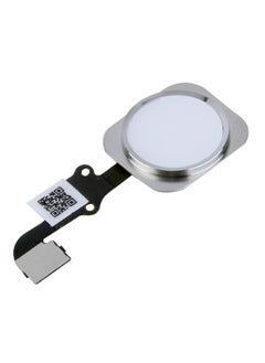 Generic Touch ID Sensor Home Button Key Flex Cable Replacement for iPhone 6 Plus - Silver 