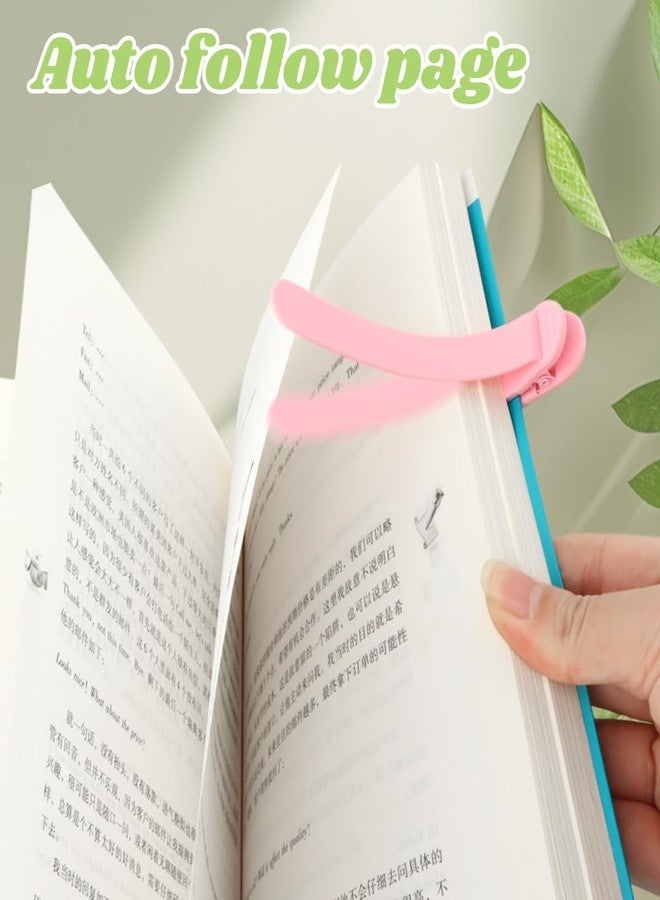 Tookie 6pcs Silicone Automatic Bookmarks, Smart Bookmarks for Women Men Book Accessories, Silicone Book Marks for Reading Women, Men, Kids, Reading Accessories Gifts for Book Lovers - Image 5