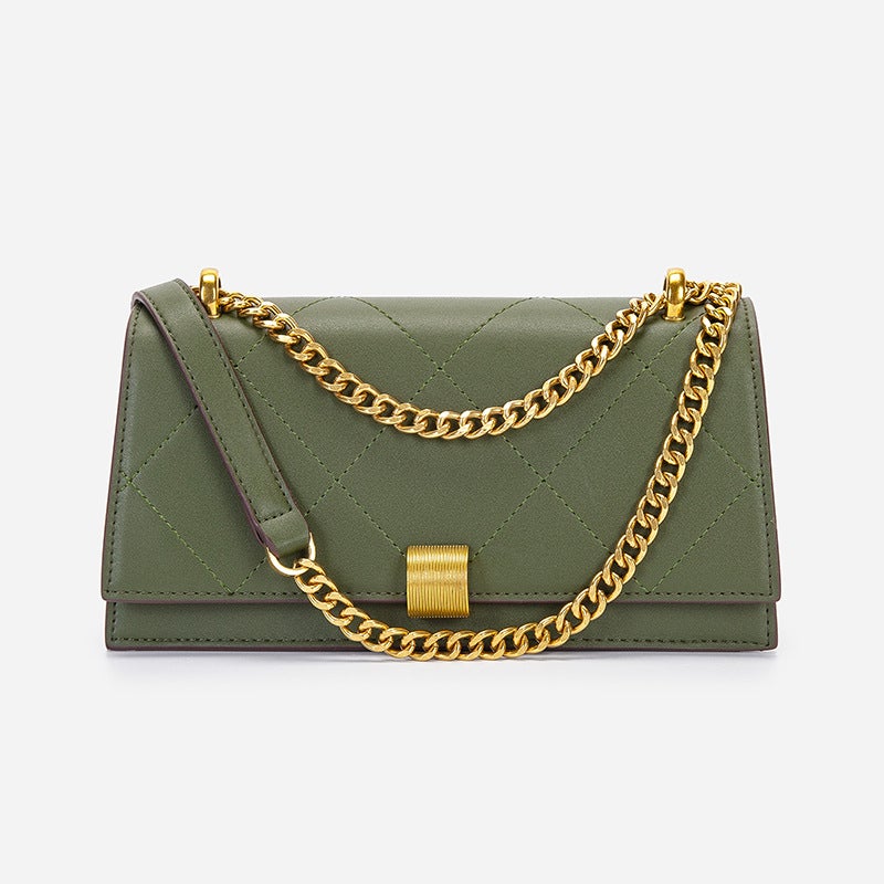 Fashion Single Shoulder Underarm Bag For Women, Korean Version Versatile Trendy Quilted Small Square Bag, Crossbody Chain Bag, Stylish Daily New Model - Image 2