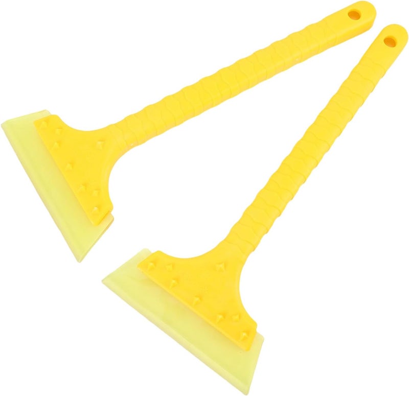 Ice Scraper for Car Windshield, Quick Snow Removal Snow Brush for Car, Glass Water Squeegee with Soft Beef Tendon Material for Windshield Window Mirror Glass Door - Image 5