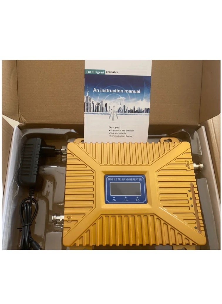 Generic "Home & Office Network Booster GOLD – 12dBi 4G LTE Antenna Outdoor 698-2700MHzو, Reliable Signal for 2G/3G/4G" With 2CABLE 15MT And 5MT, More Powerful, More Signal.  - Image 2