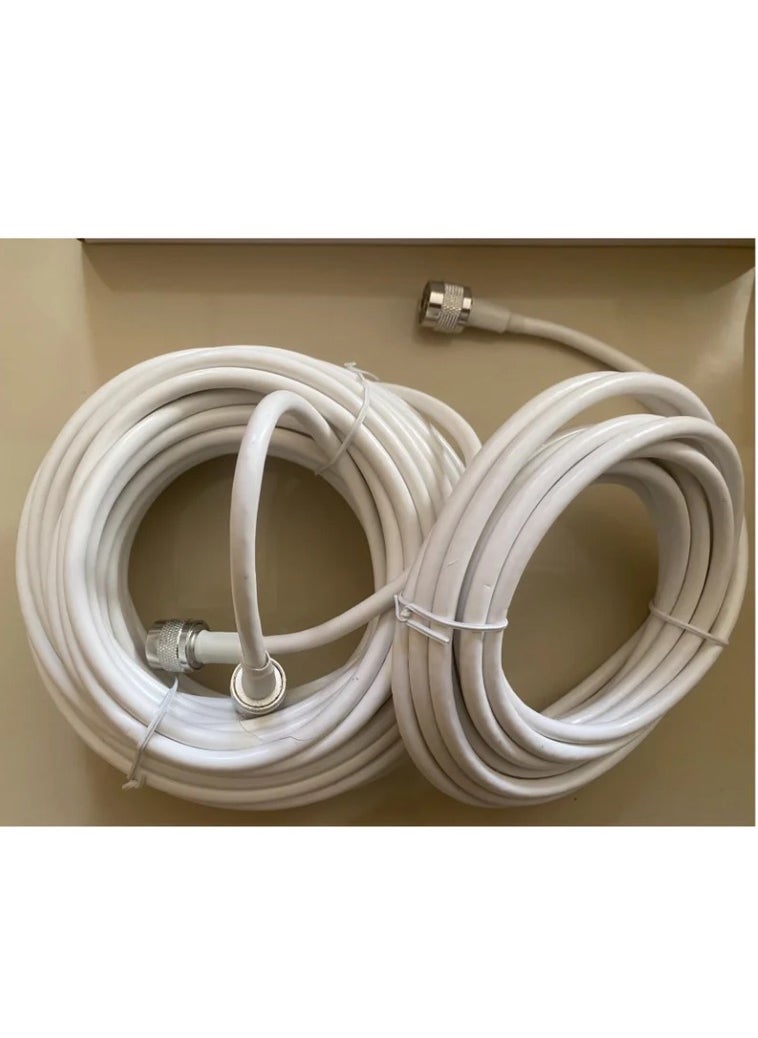 Generic "Home & Office Network Booster GOLD – 12dBi 4G LTE Antenna Outdoor 698-2700MHzو, Reliable Signal for 2G/3G/4G" With 2CABLE 15MT And 5MT, More Powerful, More Signal.  - Image 3