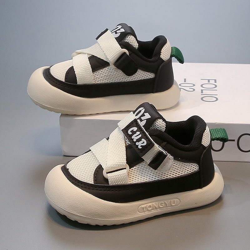 Spring Infants 01-3 Years Old And A Half Shoes Men'S And Women'S Mesh Toddler Shoes Non-Slip Soft Sole Sneaker - Image 5