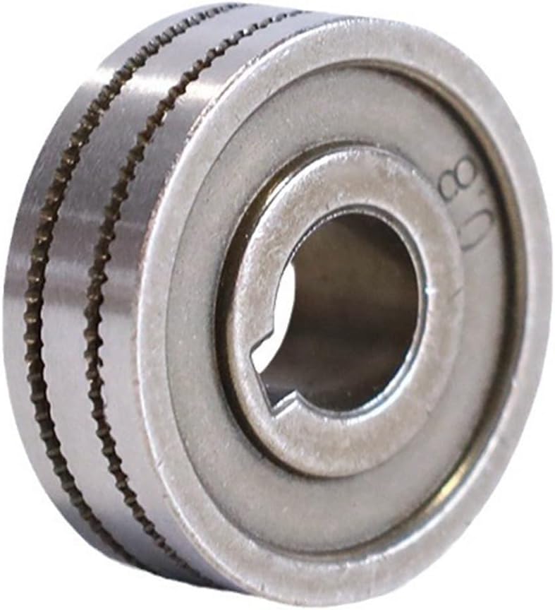 3 قطع من فولاذ تحمل K أسطوانة التغذية السلكية المخرزة 0.8 1.0 مم لآلة لحام MIG - Image 3