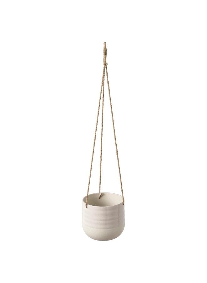 Zaboon Hanging planter, light grey, 12 cm - Image 1