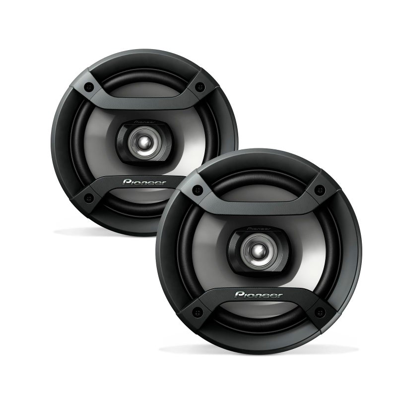 PIONEER F-Series TS-F1634R 6.5â€ 2-Way Speakers (Pair) â€“ 200W Max, Balanced Sound + Smooth Treble, Great Stock Replacement, High-Efficiency Speaker Designed for OEM Power - Image 1