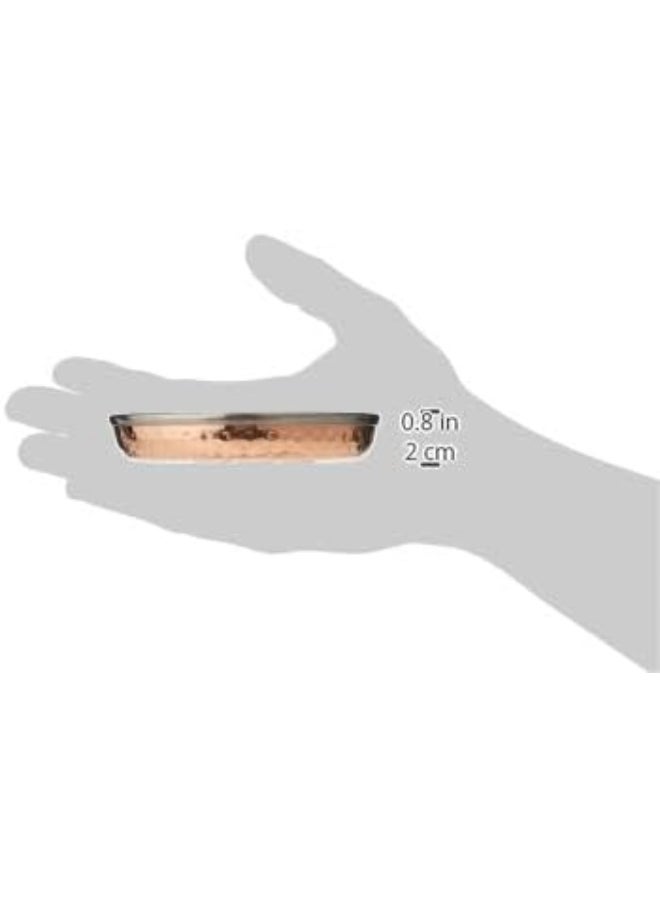 KEDGE - Kedge Pure Copper Hammered Pudding Serving Bowl, 100 ml Capacity - Image 1