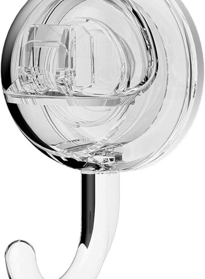 Clear Spherical Suction Cup Hook Strong Vacuum Adsorption No Drill Bathroom Kitchen - Image 2