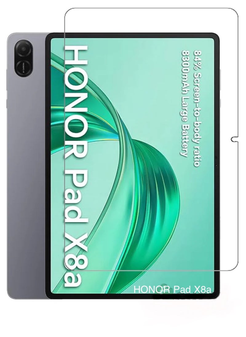 Generic - Honor Pad X8a - Tempered Glass Screen Protector - Delicate Touch , Higher Transparency , Easy to Install ,Anti-scratch and Bubble-free Screen Protector - Clear - Image 1