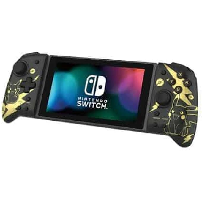 rayihni NINTENDO SWITCH SPLIT PAD PRO (POKEMON: BLACK & GOLD PIKACHU) BY - OFFICIALLY LICENSED BY NINTENDO AND THE POKEMON COMPANY INTERNATIONAL - NINTENDO SWITCH - Image 2