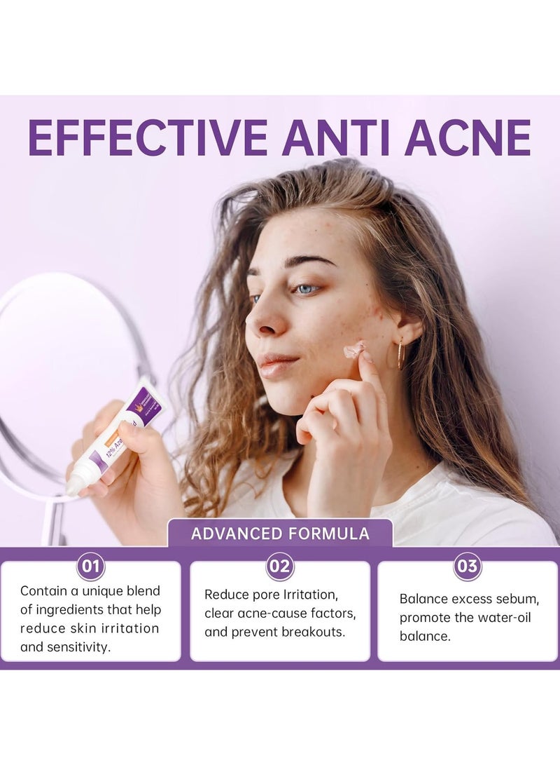 ATRJSZ Azelaic Acid Serum, 12% Azelaic Acid, Hyaluronic Acid & Niacinamide, Redness Relief Face, Moisturizing and Balance Excess Sebum, Reducing Blemish & Rosacea Acne, for Sensitive Skin - Image 5