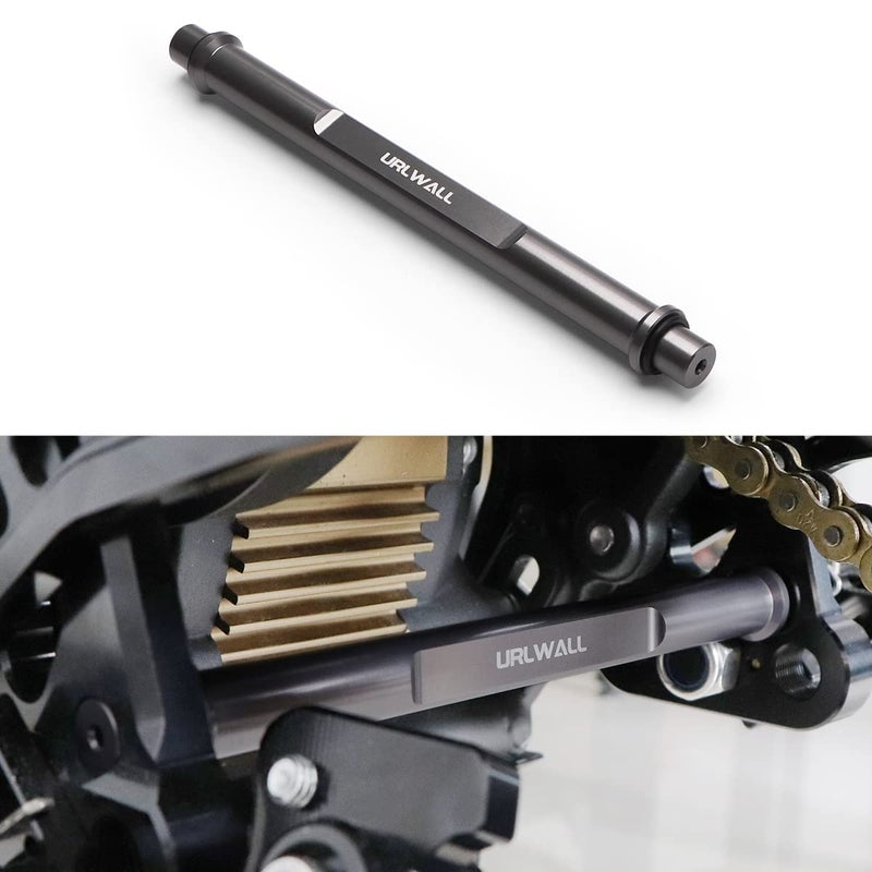 URLWALL CNC Billet Aluminum Dirt Bike Foot Support Rod Motorcycle Foot Pegs Support Brace Rest For Light Bee SurRon XS Titanium Grey - Image 3