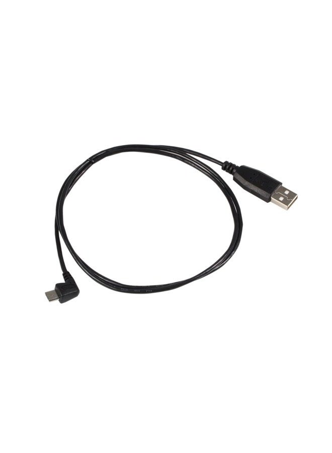 StarTech .com 6 ft. (1.8 m) Right Angle Micro USB Cable - USB 2.0 A to Right Angle Micro B - Black - Micro USB Cable (UUSBHAUB6RA) - Image 4