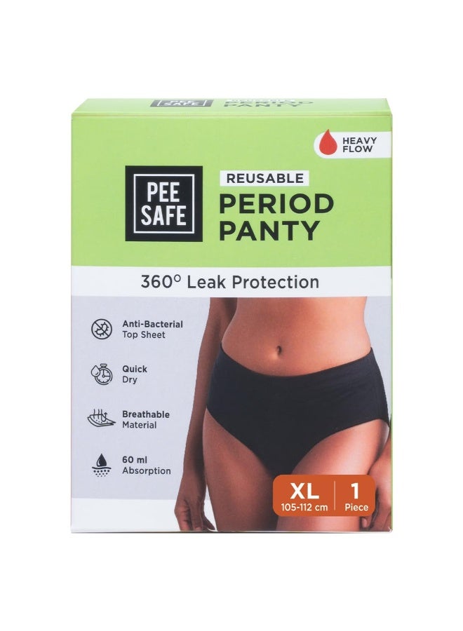 PEE SAFE REUSABLE PERIOD PANTY XL - Image 1